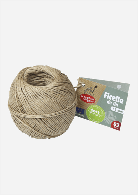 Hovedbilde 82meter hyssing i lin 1.3 mm / La droguerie écologique®