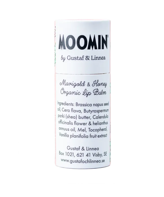 Økologisk leppepomade, Marigold & Honey 8.5g / Moomin By G&L
