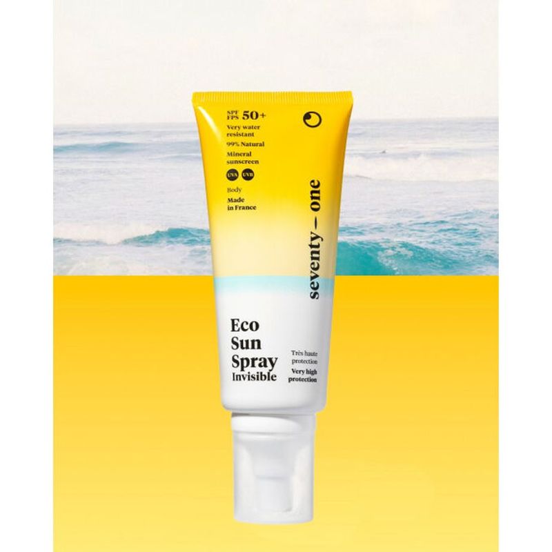 SPF50+ solkrem spray - INVISIBLE, 100ml / SeventyOne Percent