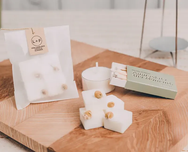 4 Wax Melts - Clementine & Clove Bud / Lost + Fond