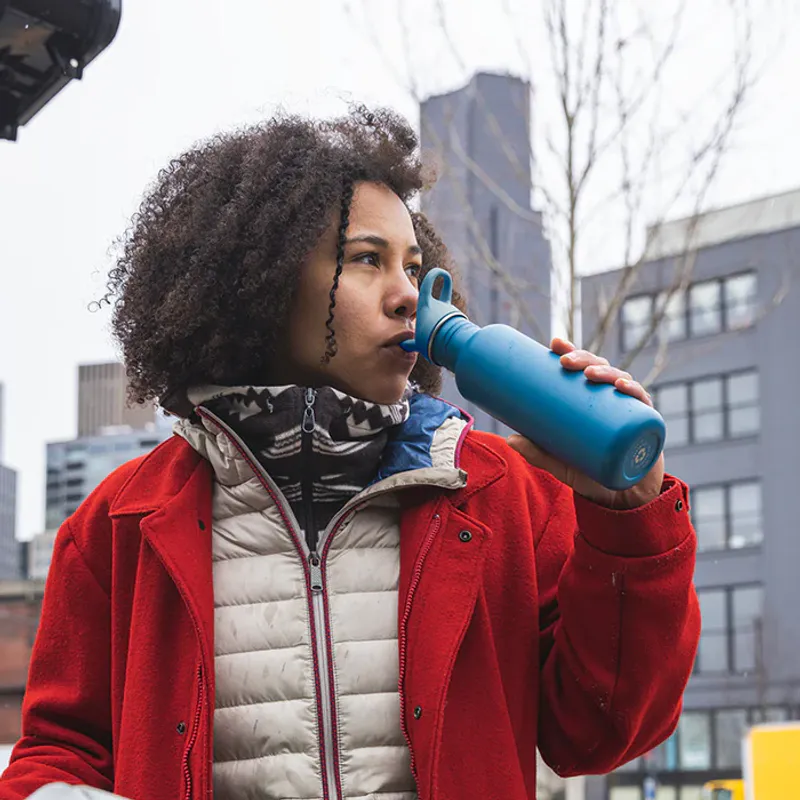 Drikkeflaske Flip Seal 532 ml, Black / Klean Kanteen