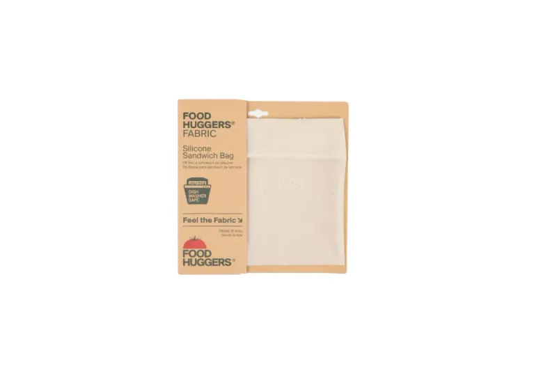 Silicone Fabric Sandwich Bag, Medium / Food Huggers