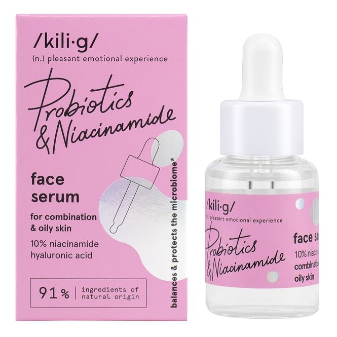 Hovedbilde PROBIOTICS face serum - combination & oily skin 30ml / kili·g 