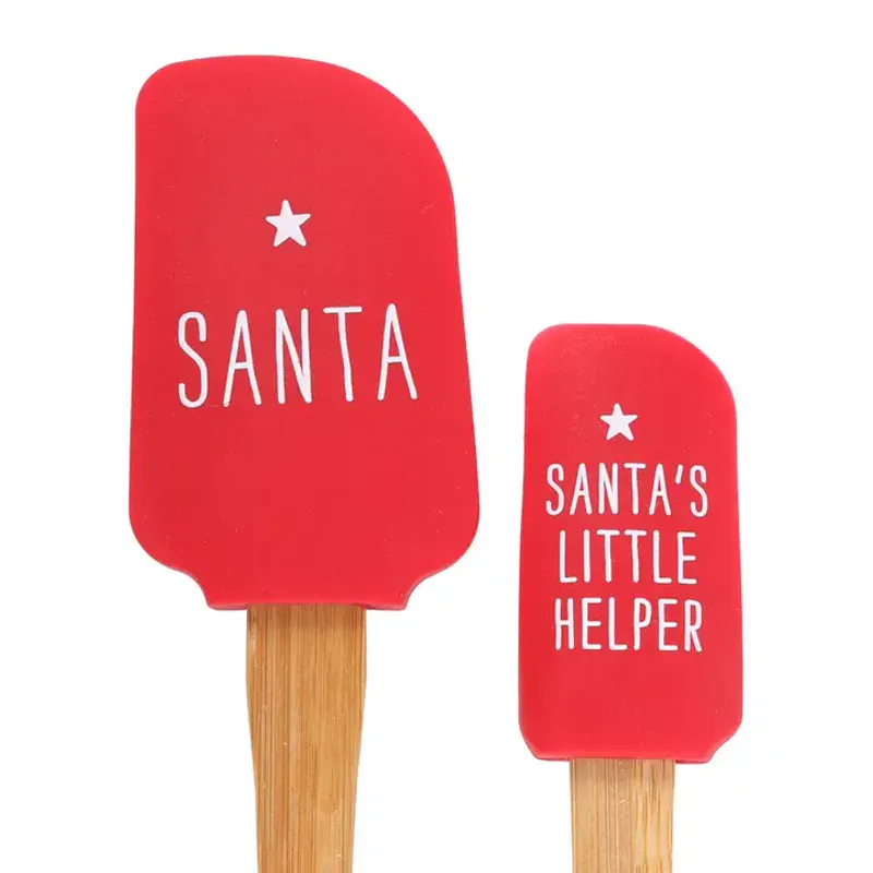 2pk slikkepott i silikon, Santa's Helper / Something Different W