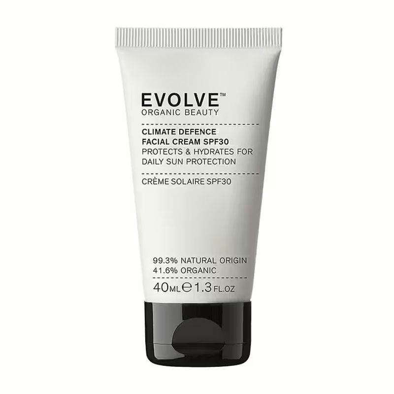 Climate Defense - ansiktskrem med SPF 30, 40ml / Evolve Organic Beauty