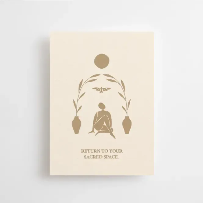 Hovedbilde Return To Your Sacred Space - Mini Card / Anna Cosma