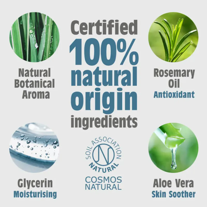 Vetiver & Citrus - Natural Deodorant Spray 100ml / Salt of the Earth 