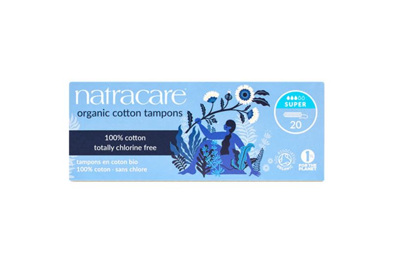 Økologisk tampong - Super 20 pk / Natracare