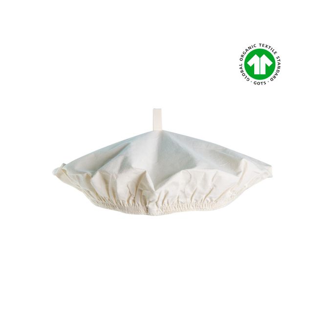 Hovedbilde 1 stk bolletrekk i økologisk bomull - 25 cm / Ahtablé