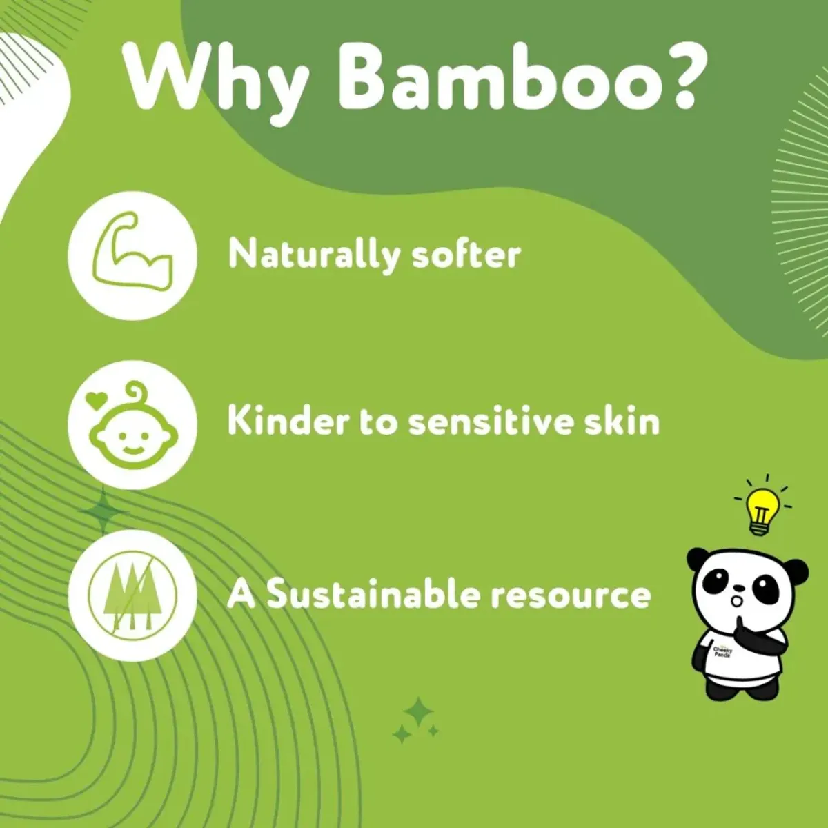 64 Bamboo Balsam Tissue / The Cheeky Panda