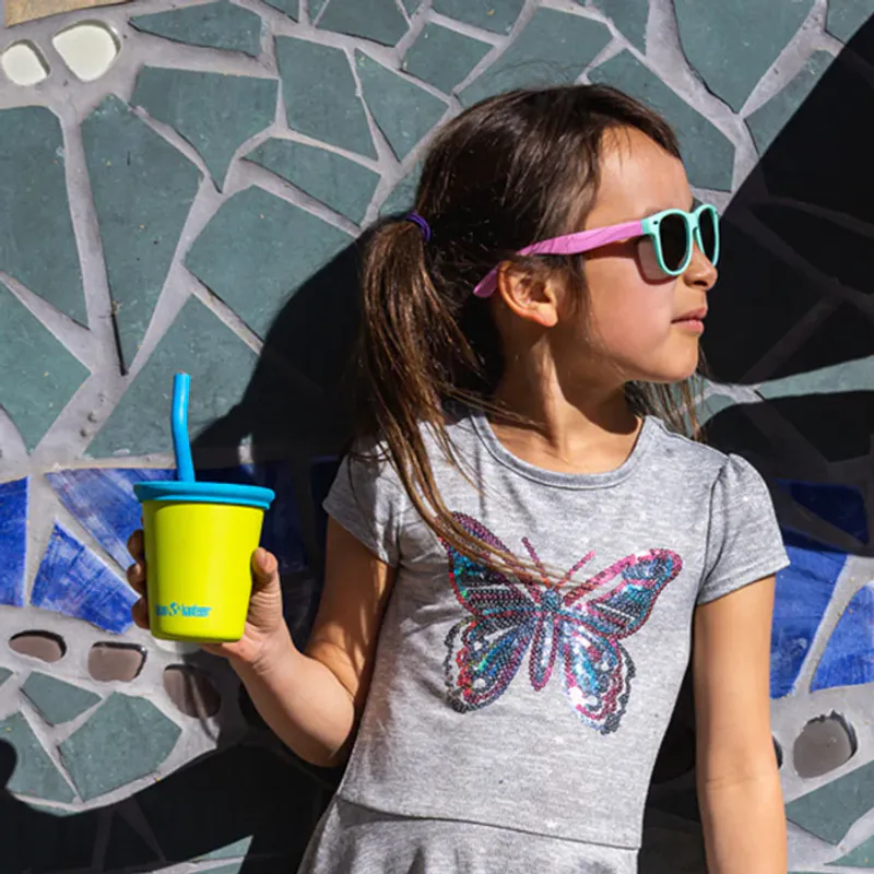 Kid Cup Straw Lid 296 ml, Super Sonic / Klean Kanteen