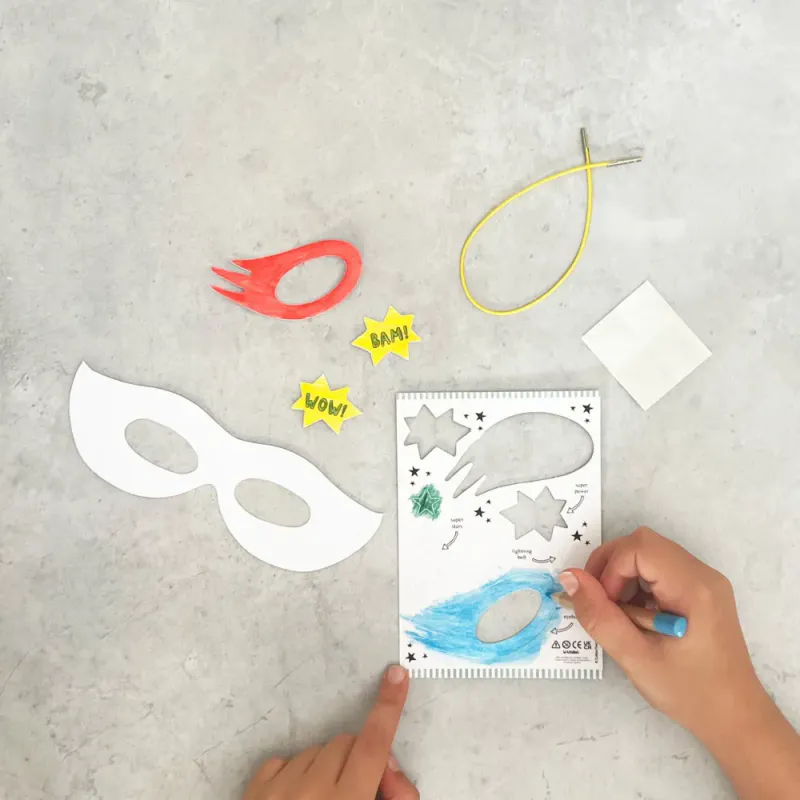 Superhero Mask / Cotton Twist