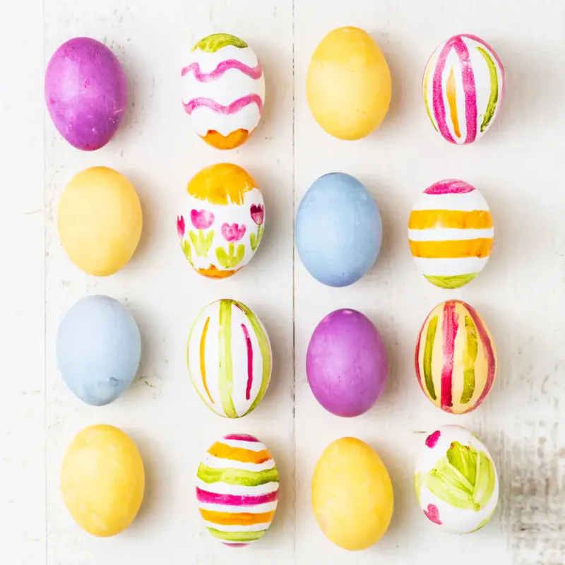 Natural Easter Paint Set - plantebasert maling til egg / Color Kitchen