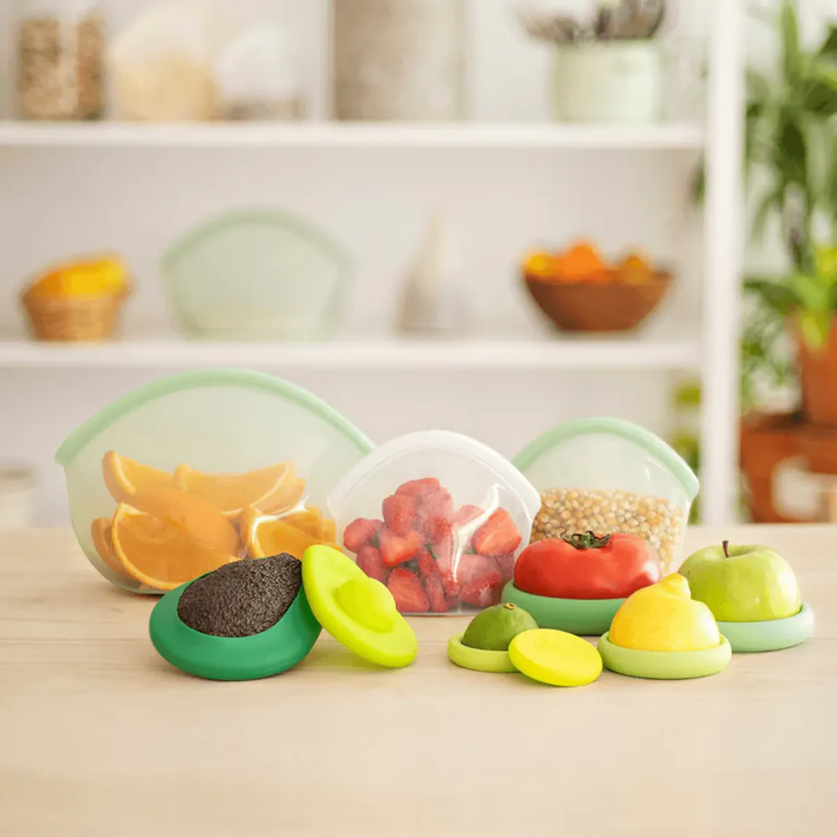 Citrus Savers Set of 2 / Food Huggers