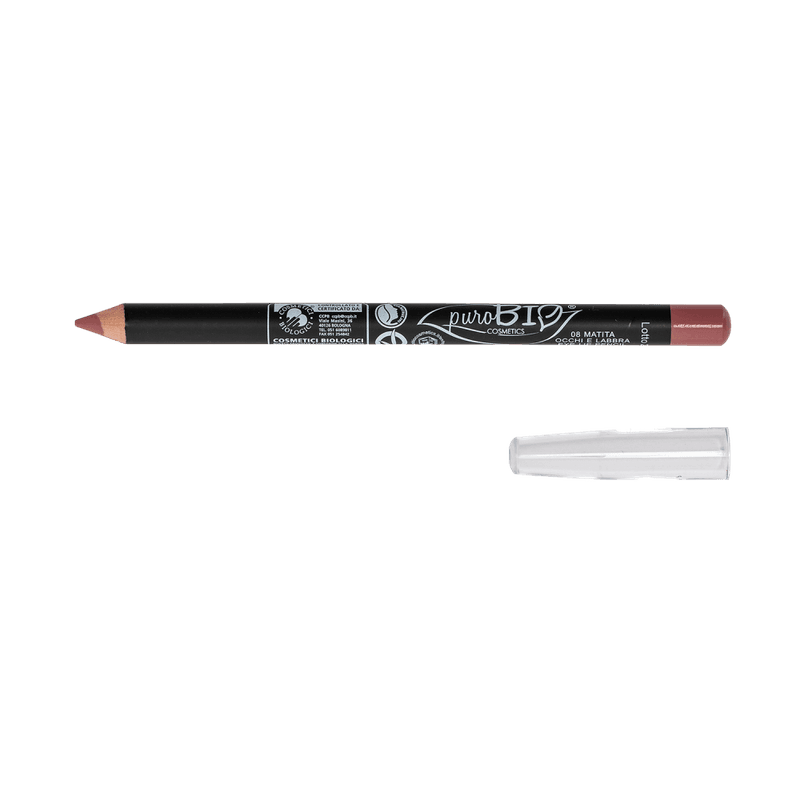 Lip Pencil, 08 Mauve Pink 1,3g / PuroBIO