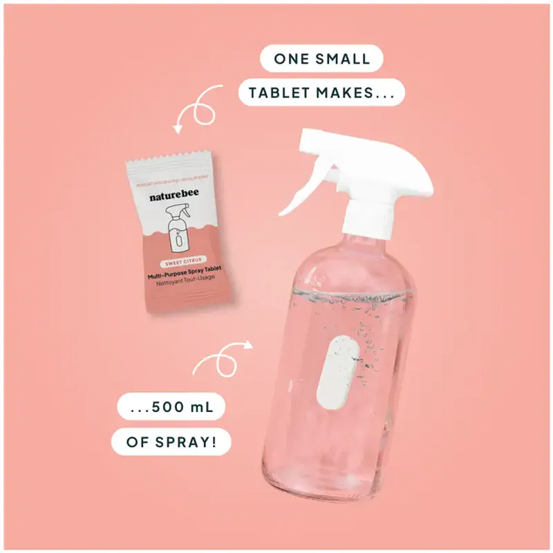 Multi-Purpose Spray Refill Tablet, Sweet Citrus / Nature Bee