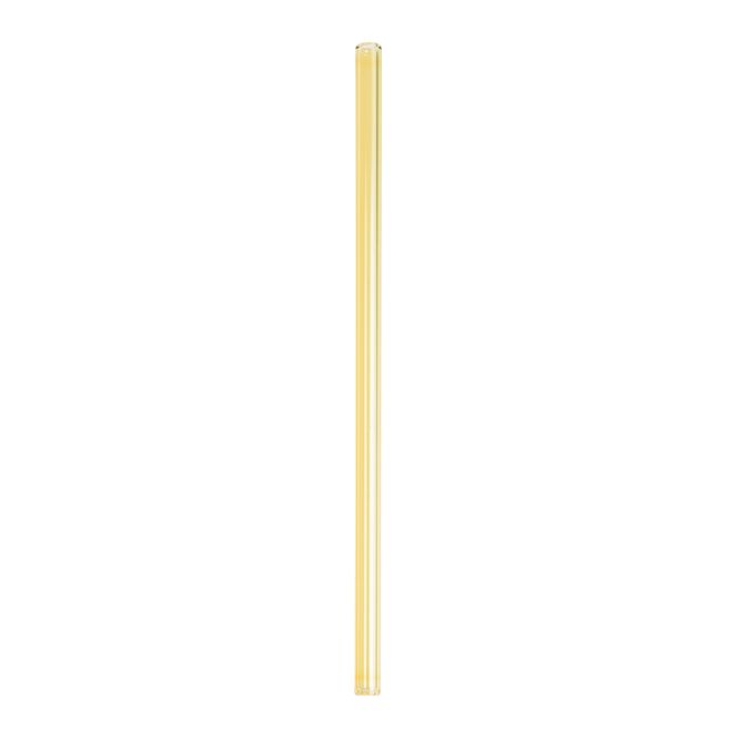 Hovedbilde Rett sugerør i glass, Golden 20cm / Peach