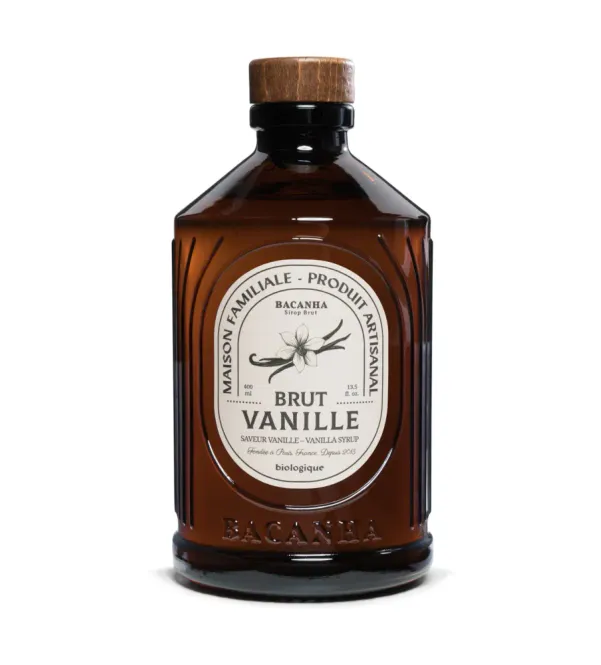 Hovedbilde Raw Vanilla Syrup, Organic 400ml / Bacanha