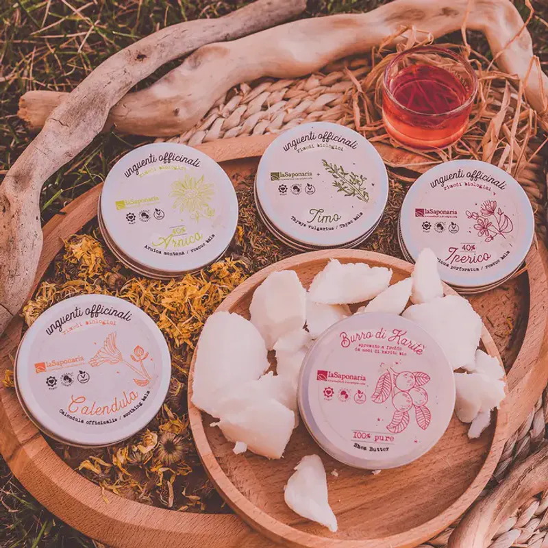 Organic Shea Butter 50ml / La saponaria