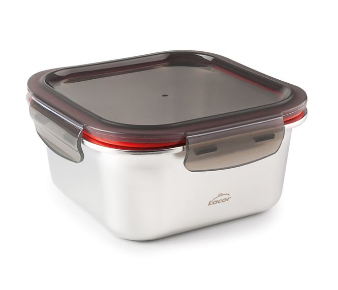Hovedbilde Matboks i stål 1500ml - mikrobølgesikker / Lacor