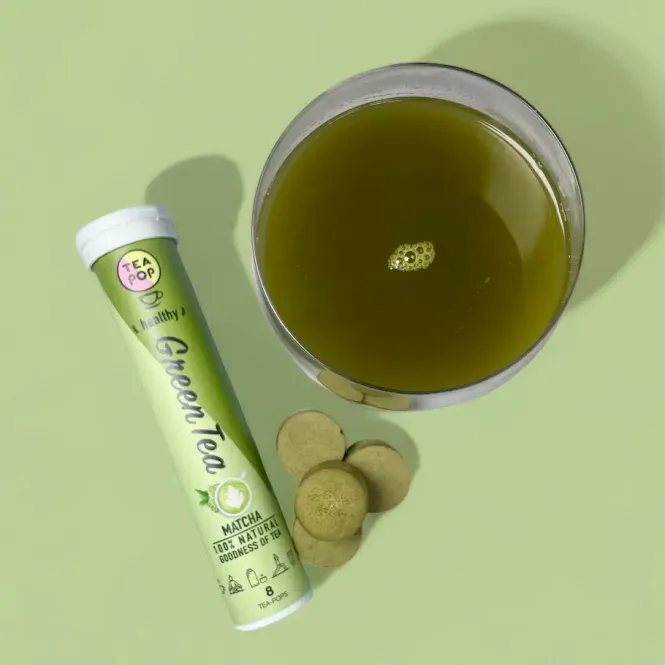 Hovedbilde HEALTHY - 8 Tea Pods Green Tea Matcha / Tea Pop