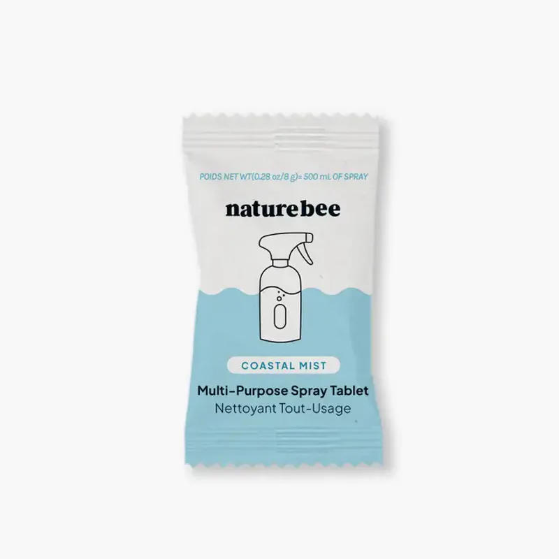 Multi-Purpose Spray Refill Tablet, Coastal Mist / Nature Bee