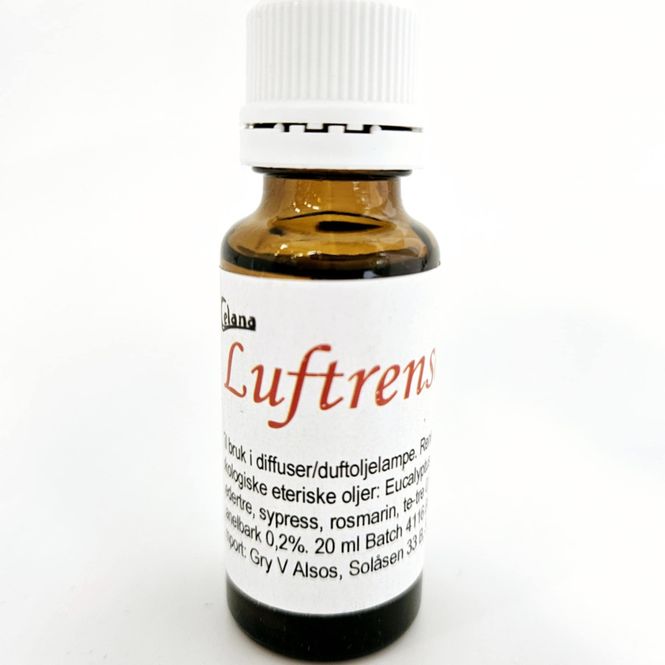 Hovedbilde Luftrenser, eterisk oljebladning, økologisk 20ml / Celana 